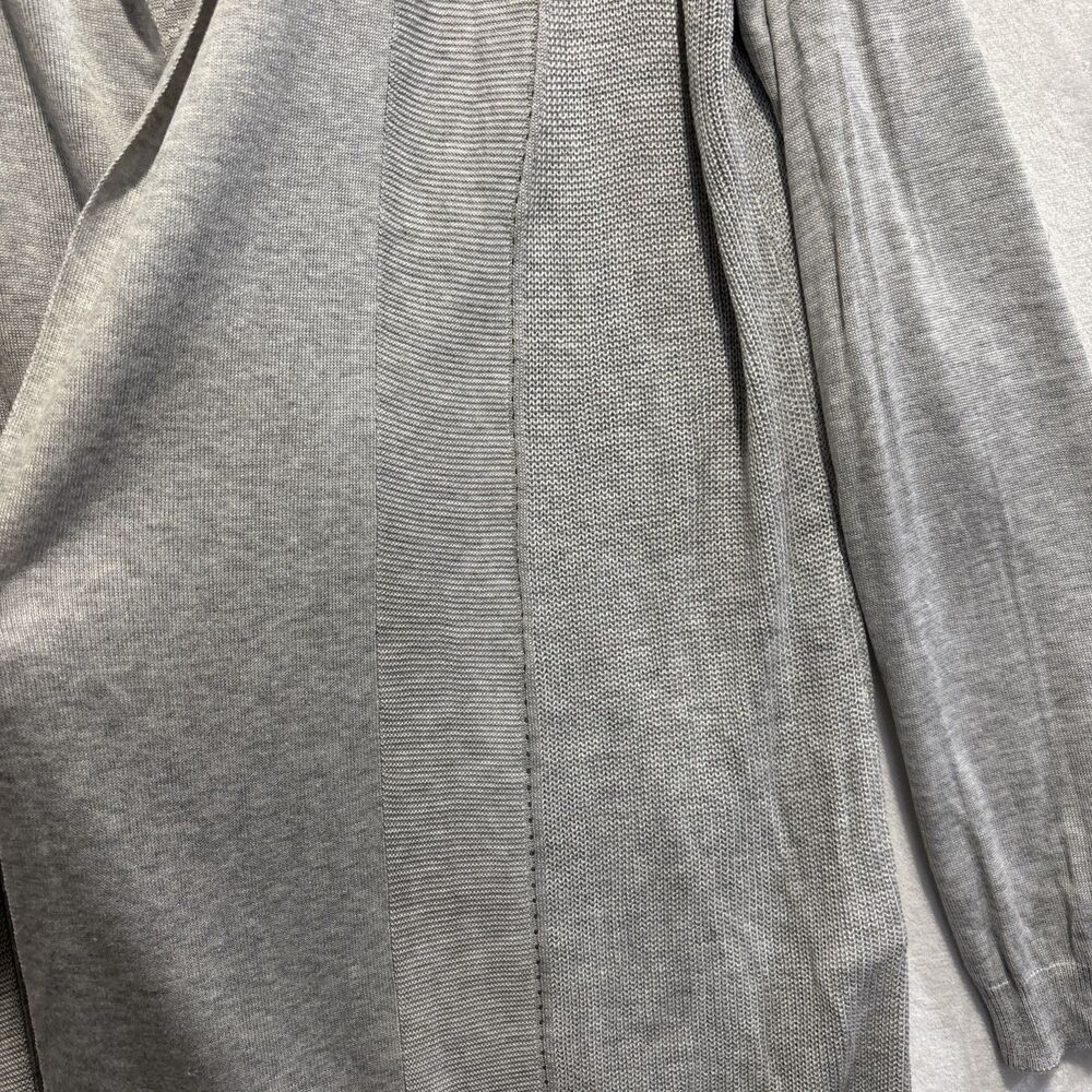 CYRUS Open Front Lightweight Viscose Knit Cardigan Women's Size XL Gray NWT - Picture 6 of 15